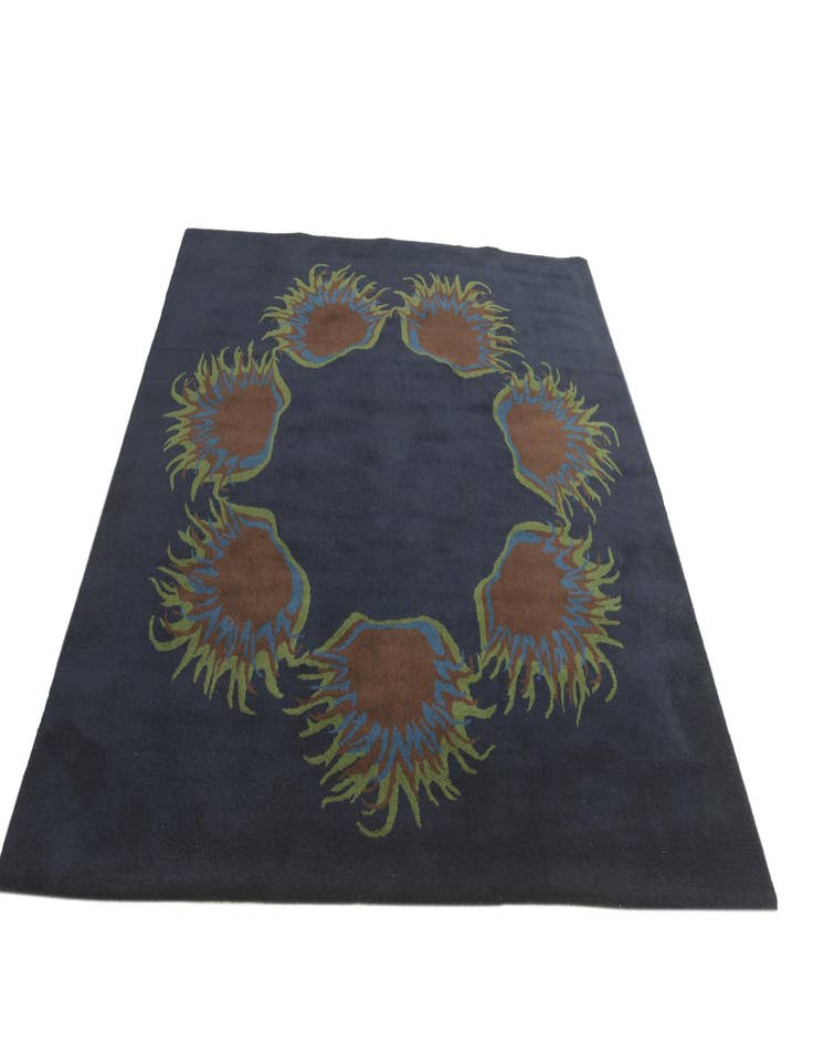 Detail image of  7' 6 x 7' 7 Luna Wool Square Rug