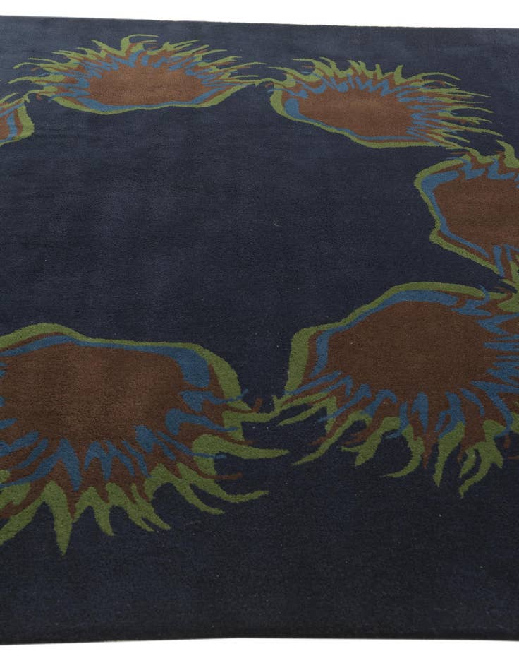 Detail image of  7' 6 x 7' 7 Luna Wool Square Rug