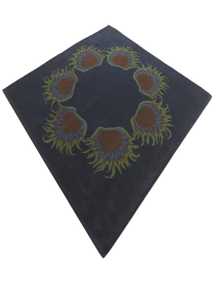 Detail image of  7' 6 x 7' 6 Luna Wool Square Rug