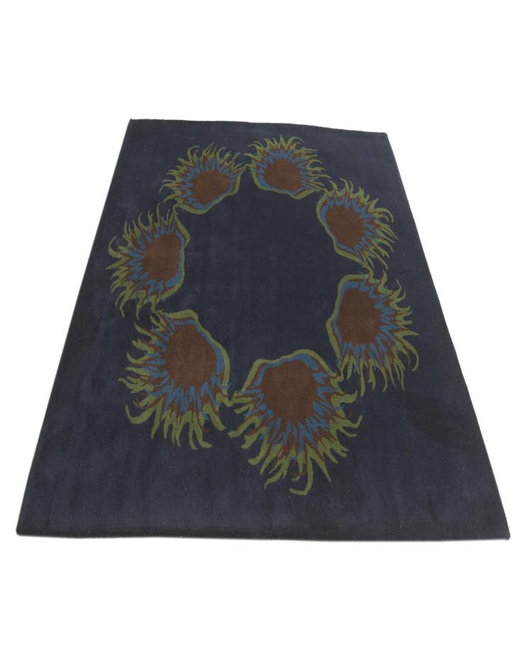 Detail image of  7' 6 x 7' 6 Luna Wool Square Rug