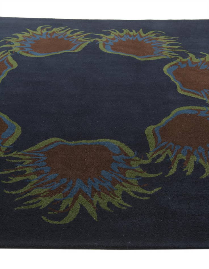 Detail image of  7' 6 x 7' 6 Luna Wool Square Rug