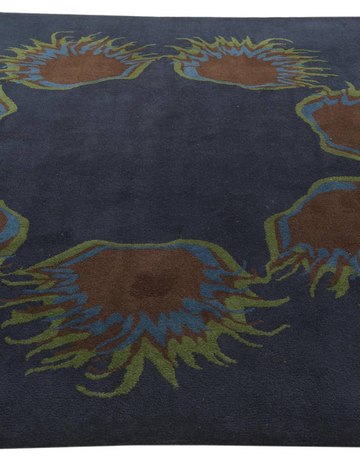 Detail image of  7' 6 x 7' 7 Luna Wool Square Rug