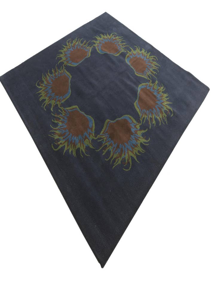 Detail image of  7' 5 x 7' 6 Luna Wool Square Rug