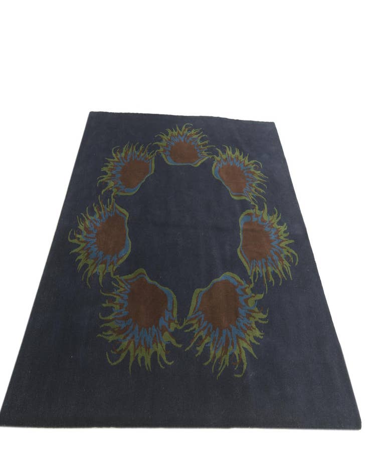 Detail image of  7' 5 x 7' 6 Luna Wool Square Rug