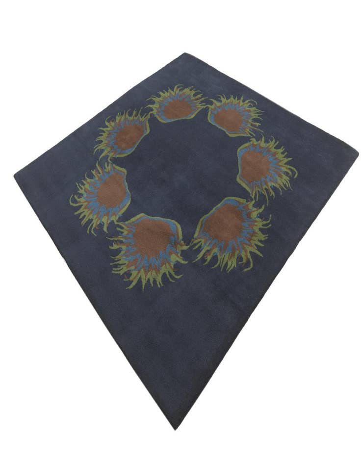 Detail image of  7' 6 x 7' 7 Luna Wool Square Rug