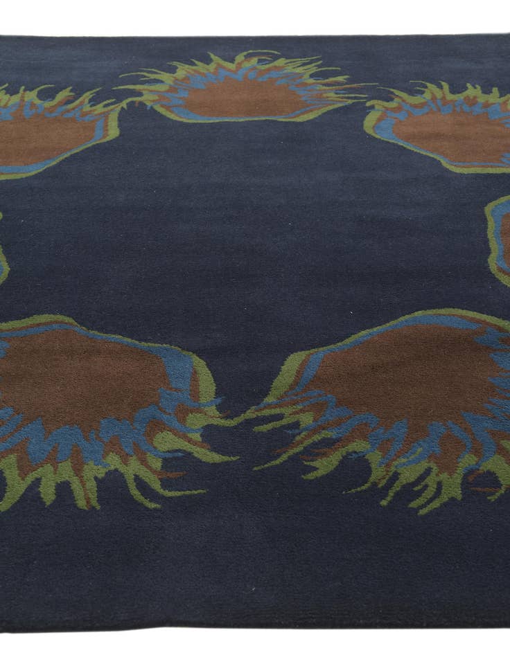 Detail image of  7' 6 x 7' 7 Luna Wool Square Rug