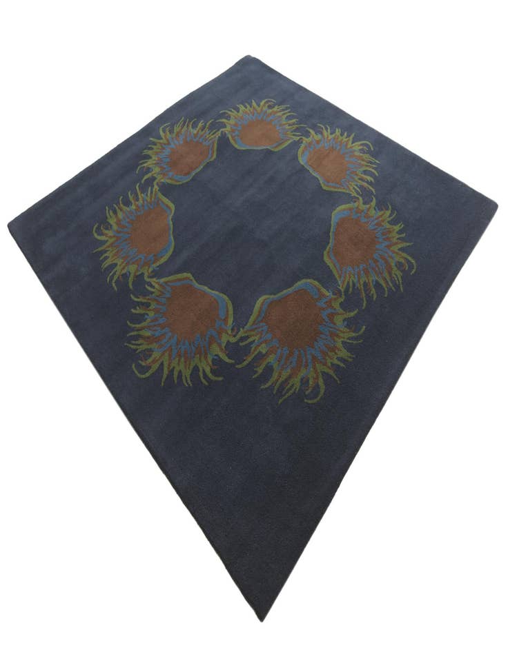 Detail image of  7' 7 x 7' 7 Luna Wool Square Rug