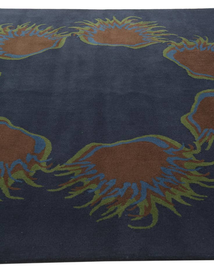 Detail image of  7' 7 x 7' 7 Luna Wool Square Rug