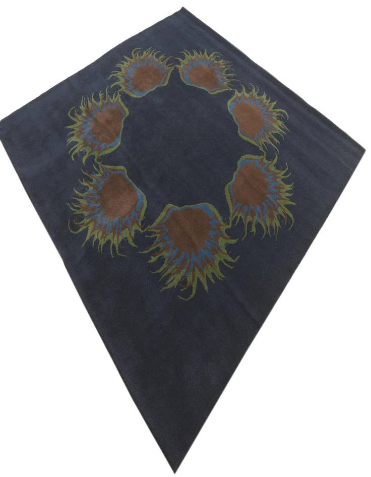 Detail image of  7' 6 x 7' 7 Luna Wool Square Rug