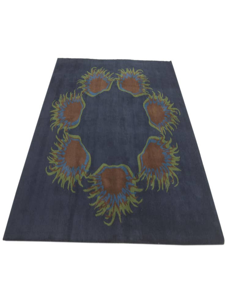 Detail image of  7' 6 x 7' 7 Luna Wool Square Rug