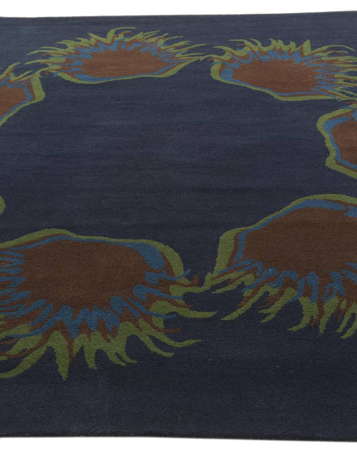 Detail image of  7' 6 x 7' 7 Luna Wool Square Rug