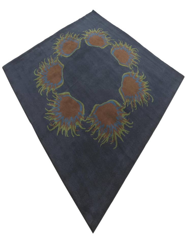 Detail image of  7' 7 x 7' 7 Luna Wool Square Rug