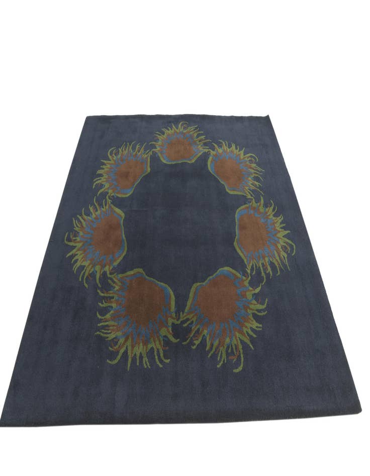 Detail image of  7' 7 x 7' 7 Luna Wool Square Rug