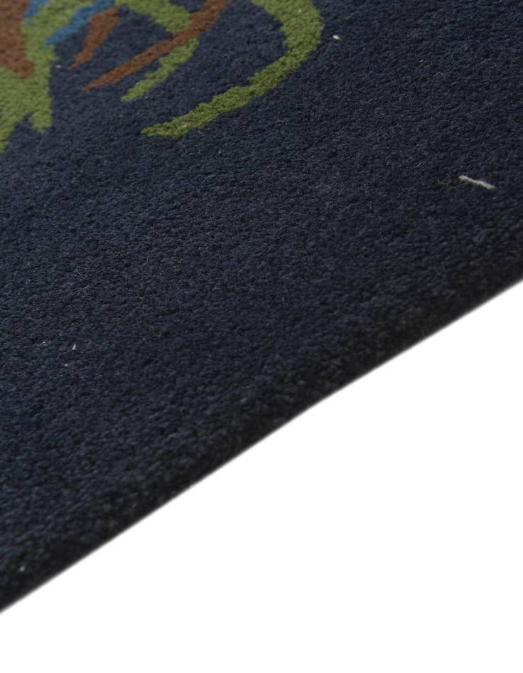 Detail image of  7' 7 x 7' 7 Luna Wool Square Rug