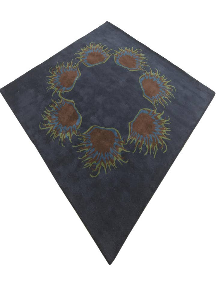 Detail image of  7' 6 x 7' 6 Luna Wool Square Rug