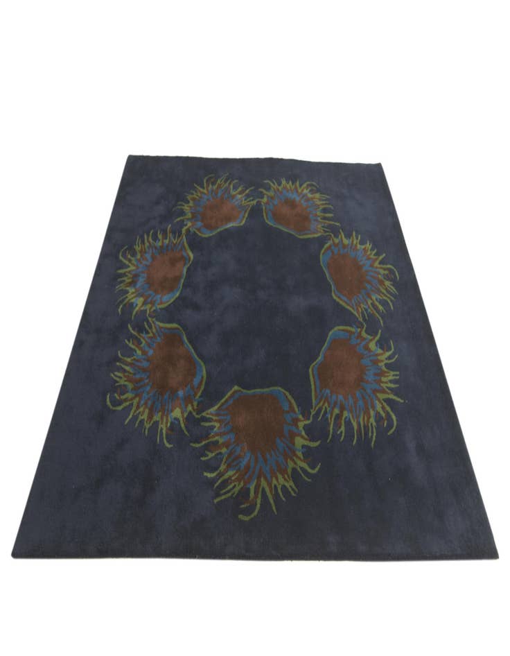 Detail image of  7' 6 x 7' 6 Luna Wool Square Rug