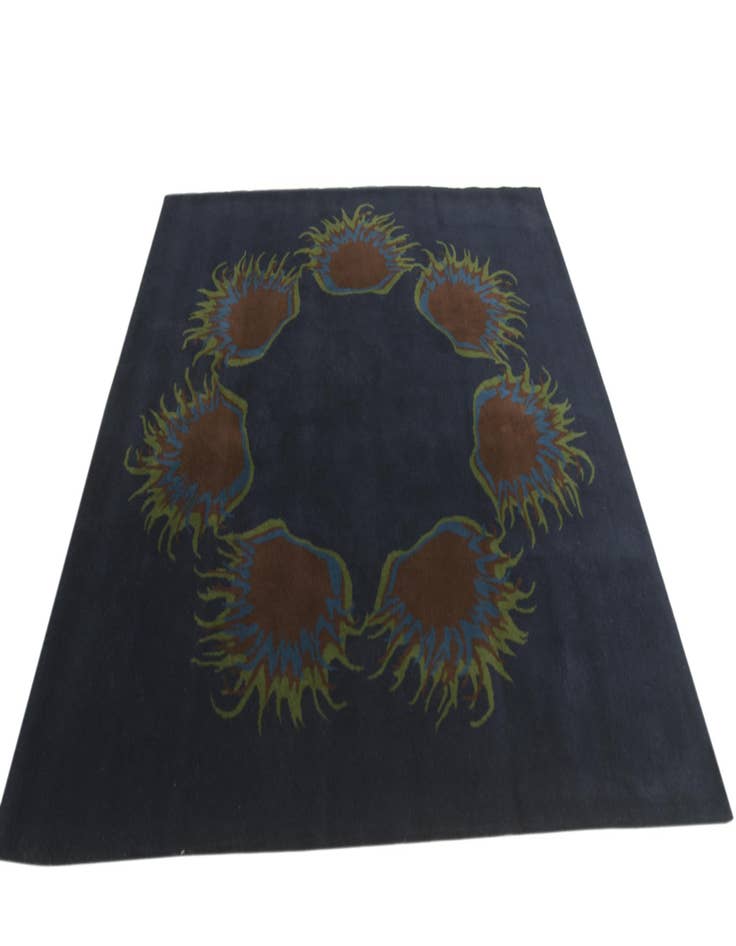 Detail image of  7' 5 x 7' 8 Luna Wool Square Rug