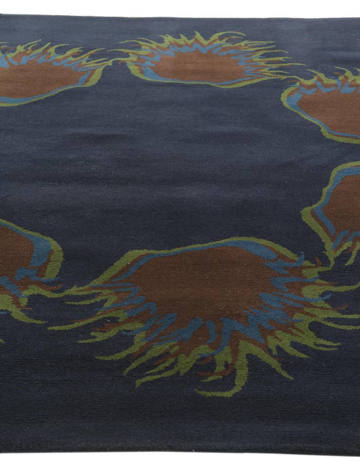Detail image of  7' 5 x 7' 8 Luna Wool Square Rug