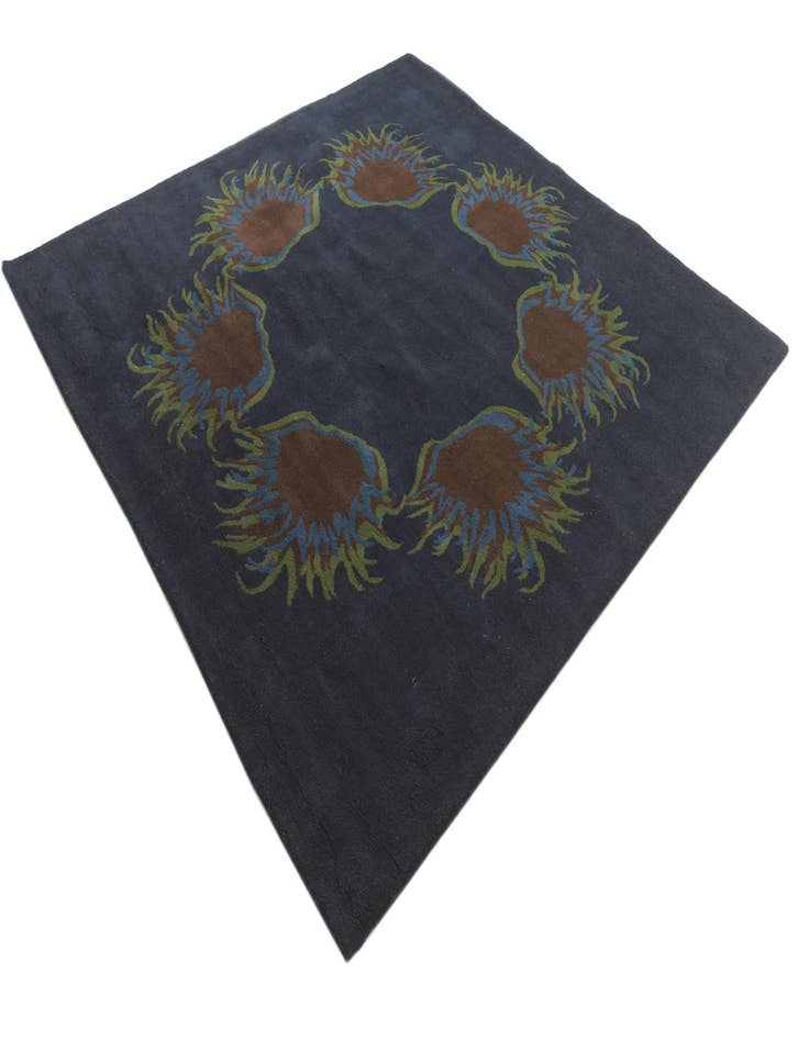 Detail image of  7' 7 x 7' 7 Luna Wool Square Rug