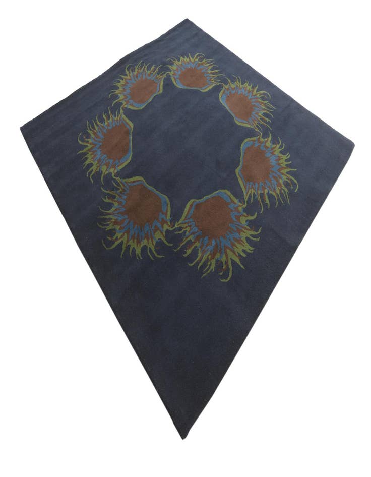 Detail image of  7' 5 x 7' 6 Luna Wool Square Rug