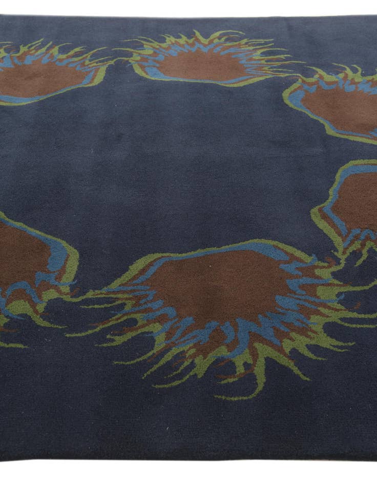 Detail image of  7' 5 x 7' 6 Luna Wool Square Rug