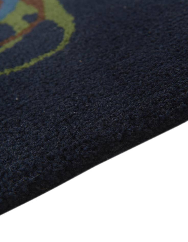 Detail image of  7' 5 x 7' 6 Luna Wool Square Rug