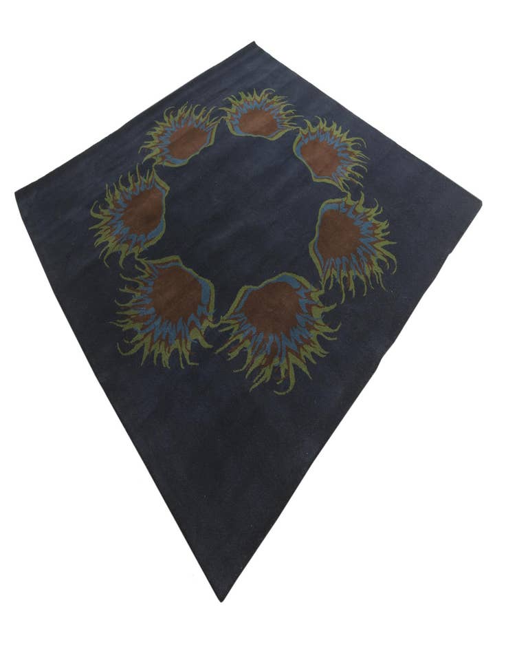 Detail image of  7' 5 x 7' 6 Luna Wool Square Rug