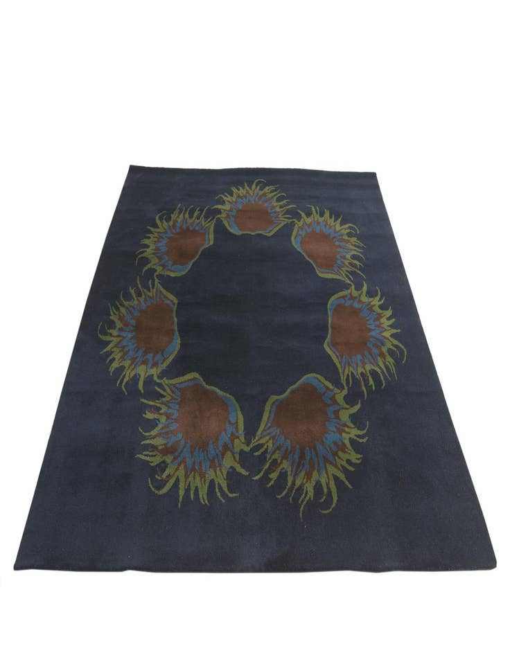 Detail image of  7' 5 x 7' 6 Luna Wool Square Rug