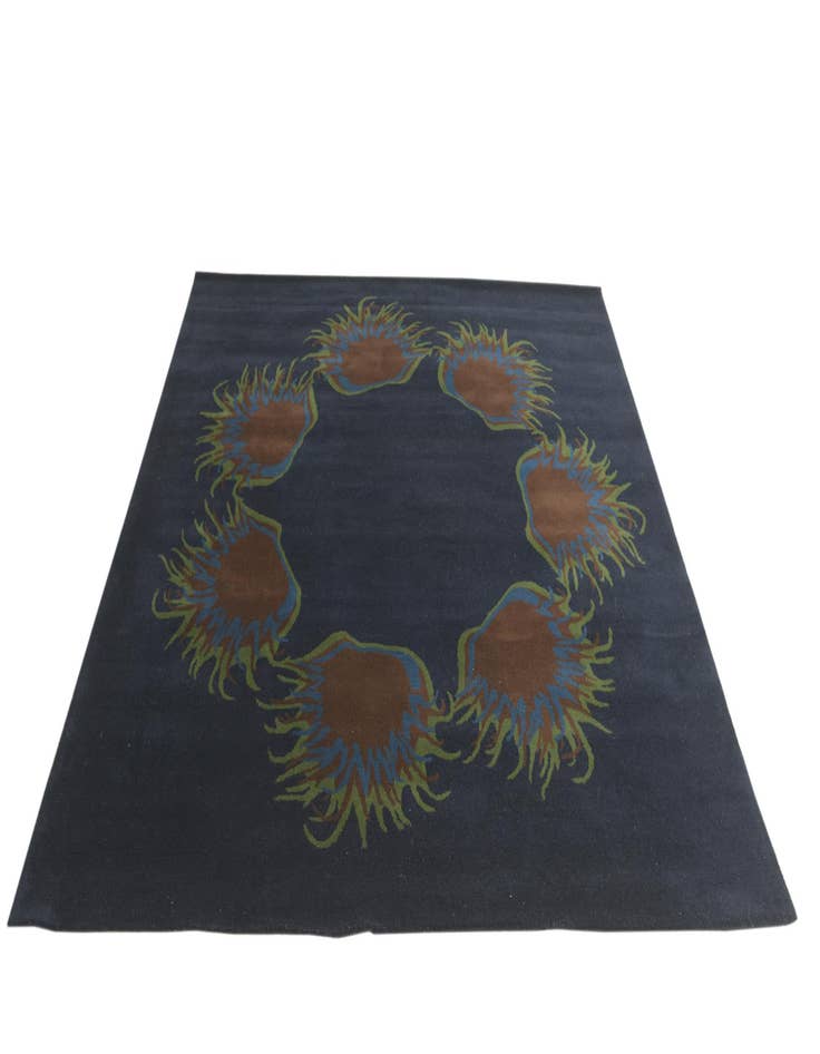 Detail image of  7' 6 x 7' 6 Luna Wool Square Rug