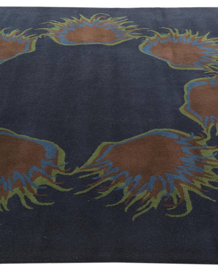 Detail image of  7' 6 x 7' 6 Luna Wool Square Rug