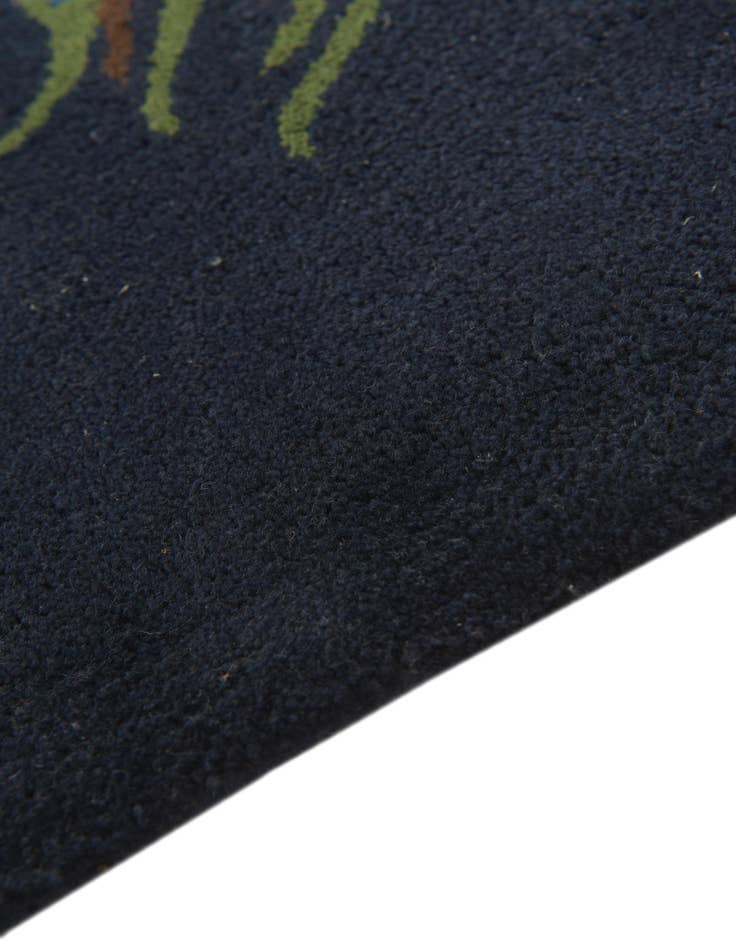 Detail image of  7' 6 x 7' 6 Luna Wool Square Rug