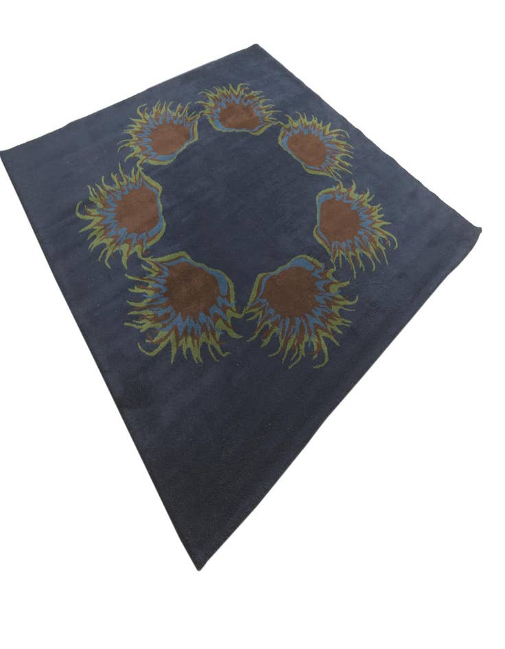 Detail image of  7' 5 x 7' 7 Luna Wool Square Rug