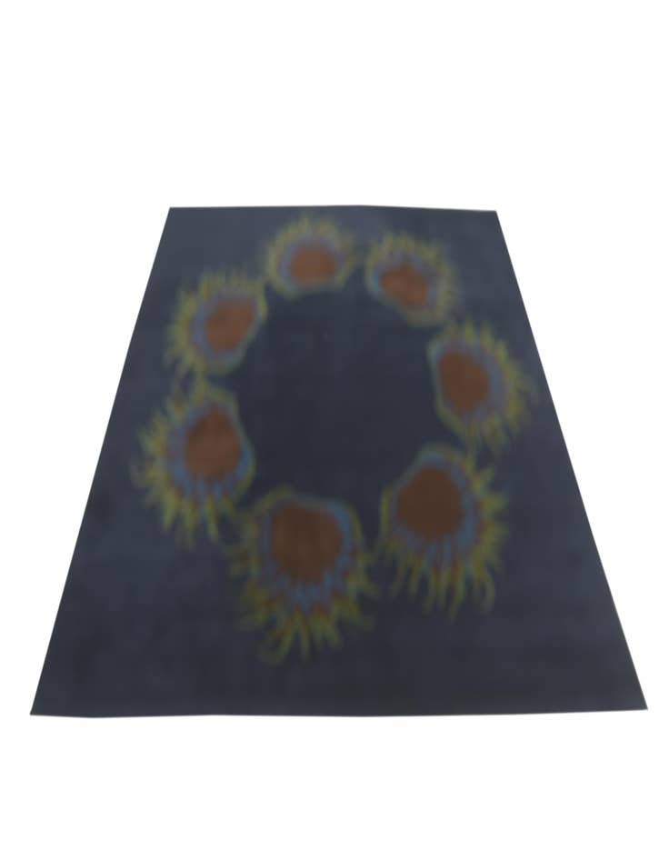 Detail image of  7' 5 x 7' 7 Luna Wool Square Rug