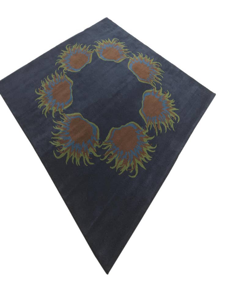 Detail image of  7' 5 x 7' 6 Luna Wool Square Rug