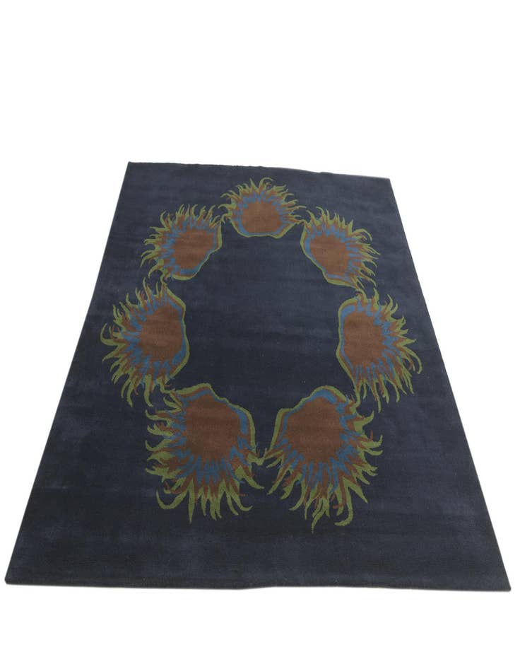 Detail image of  7' 5 x 7' 6 Luna Wool Square Rug