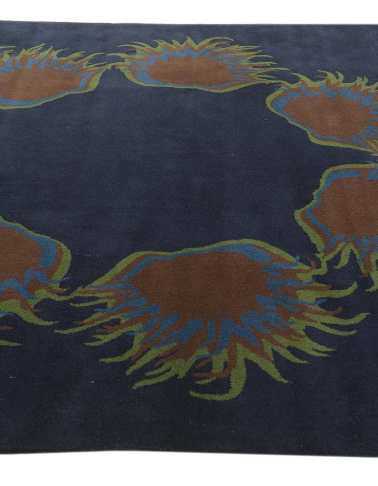 Detail image of  7' 5 x 7' 6 Luna Wool Square Rug