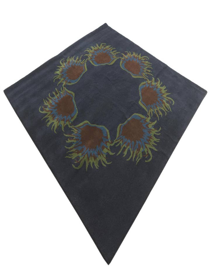 Detail image of  7' 6 x 7' 7 Luna Wool Square Rug