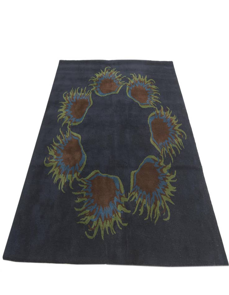 Detail image of  7' 6 x 7' 7 Luna Wool Square Rug