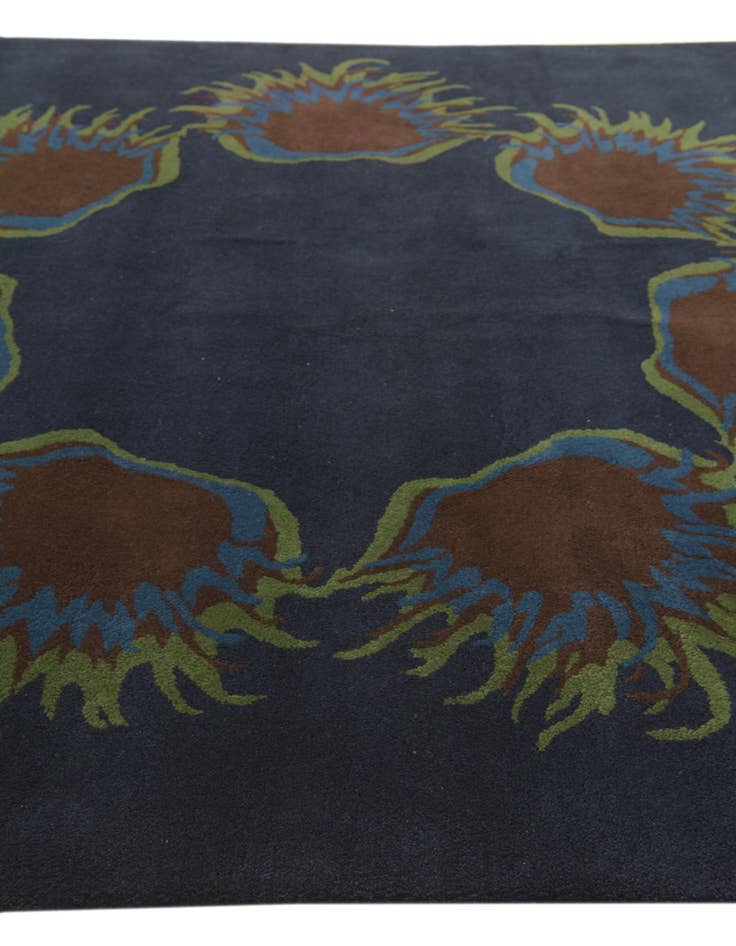 Detail image of  7' 6 x 7' 7 Luna Wool Square Rug