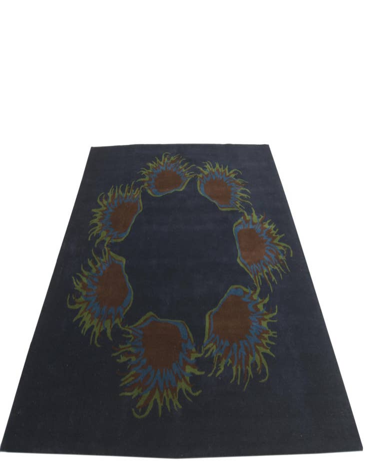 Detail image of  7' 5 x 7' 7 Luna Wool Square Rug