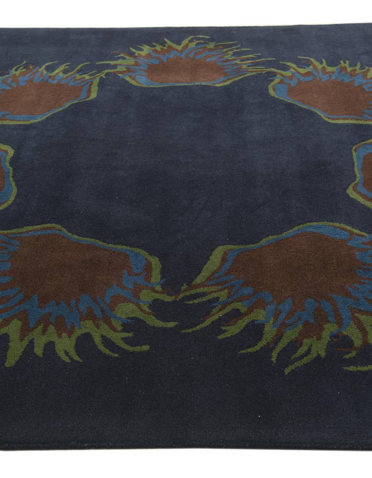 Detail image of  7' 5 x 7' 7 Luna Wool Square Rug