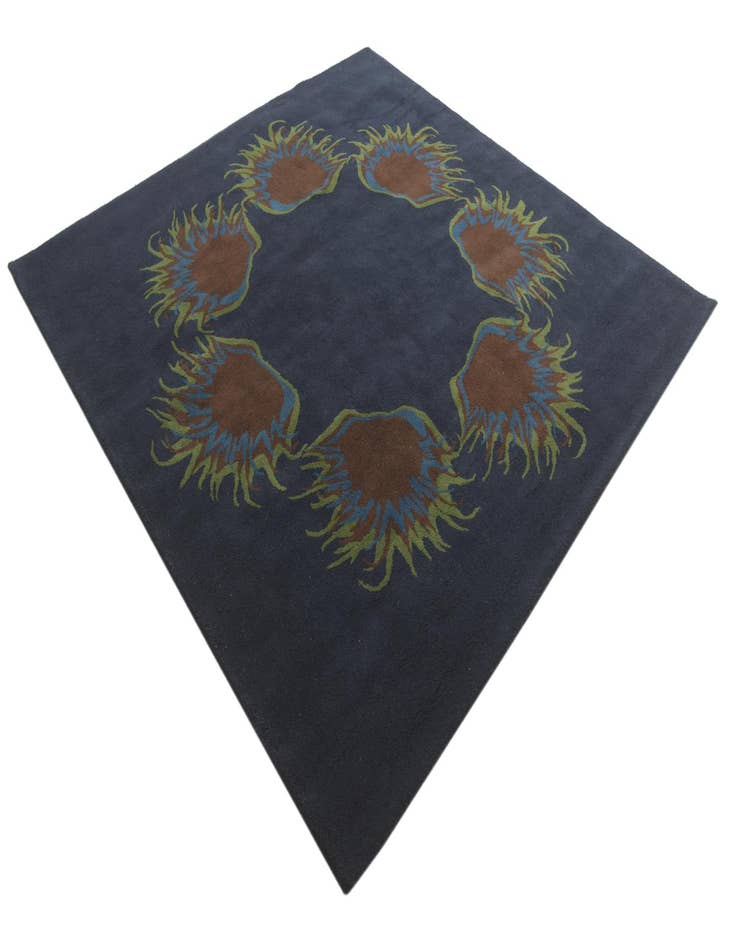 Detail image of  7' 6 x 7' 7 Luna Wool Square Rug