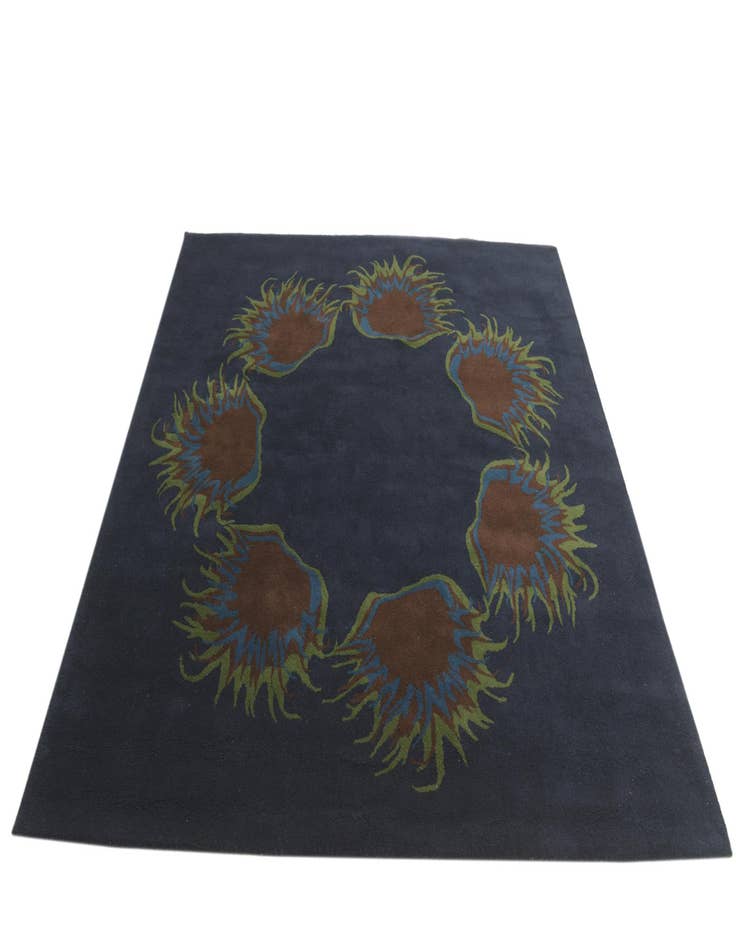 Detail image of  7' 6 x 7' 7 Luna Wool Square Rug