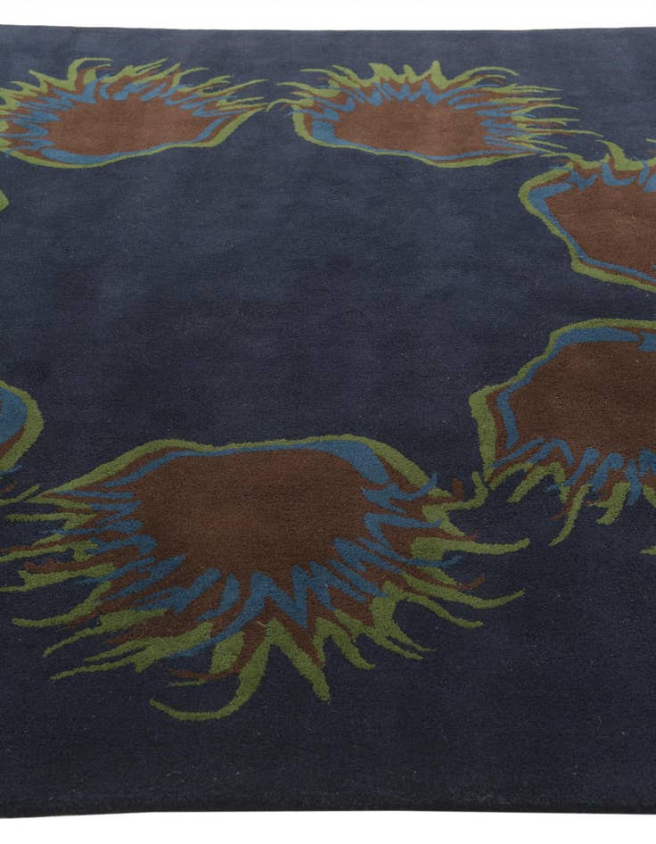 Detail image of  7' 6 x 7' 7 Luna Wool Square Rug