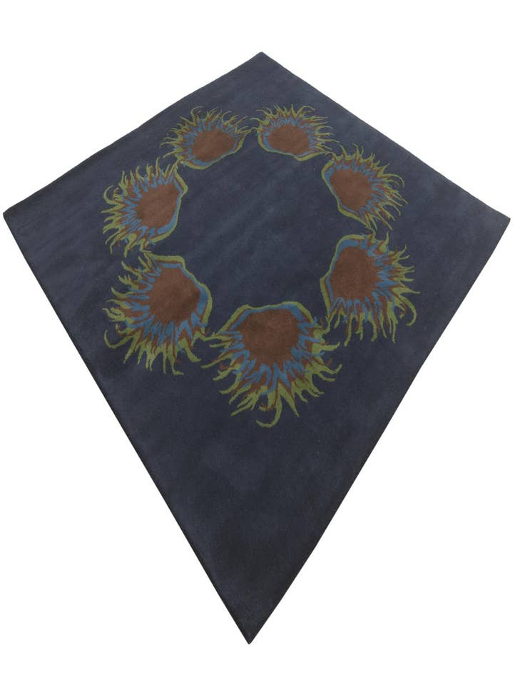 Detail image of  7' 7 x 7' 7 Luna Wool Square Rug