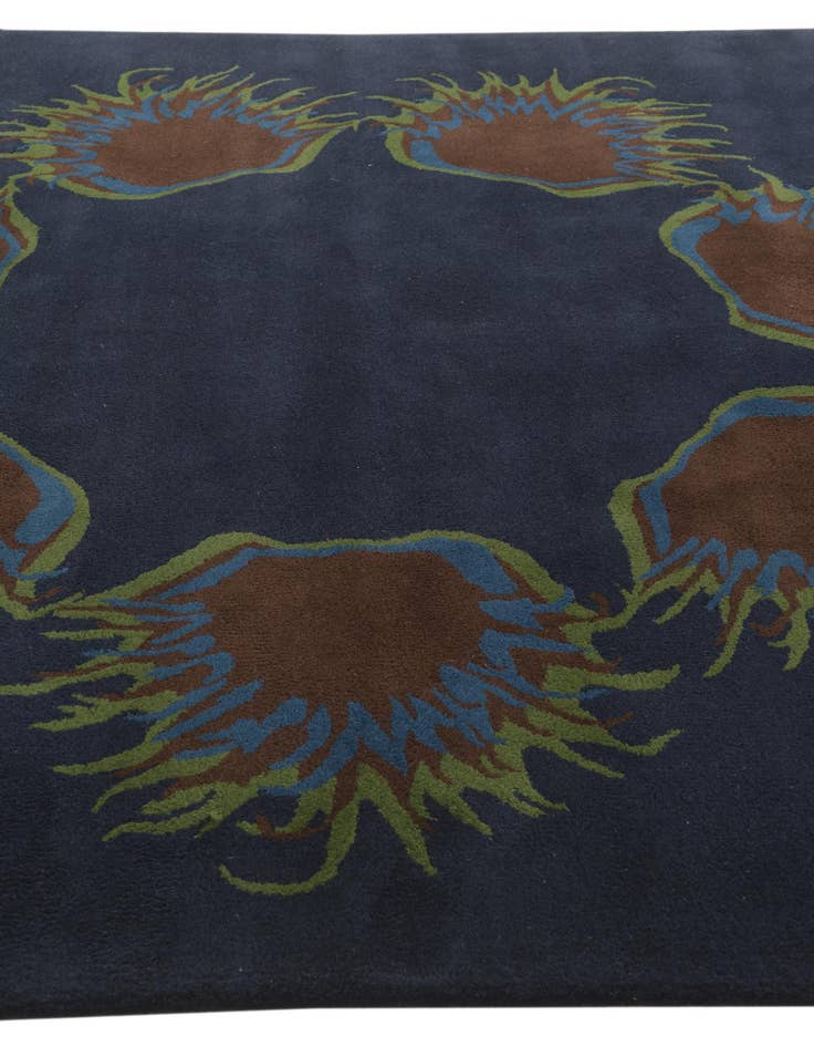 Detail image of  7' 7 x 7' 7 Luna Wool Square Rug