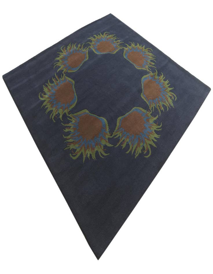 Detail image of  7' 6 x 7' 8 Luna Wool Square Rug