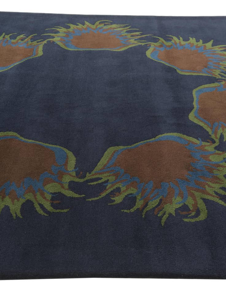 Detail image of  7' 6 x 7' 8 Luna Wool Square Rug