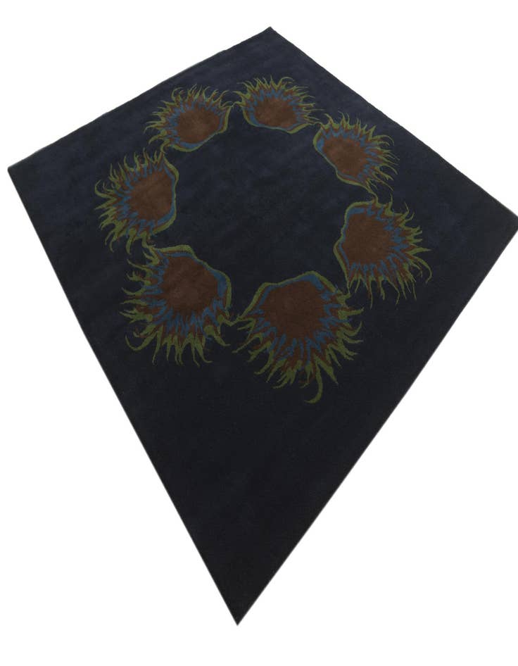 Detail image of  7' 6 x 7' 6 Luna Wool Square Rug