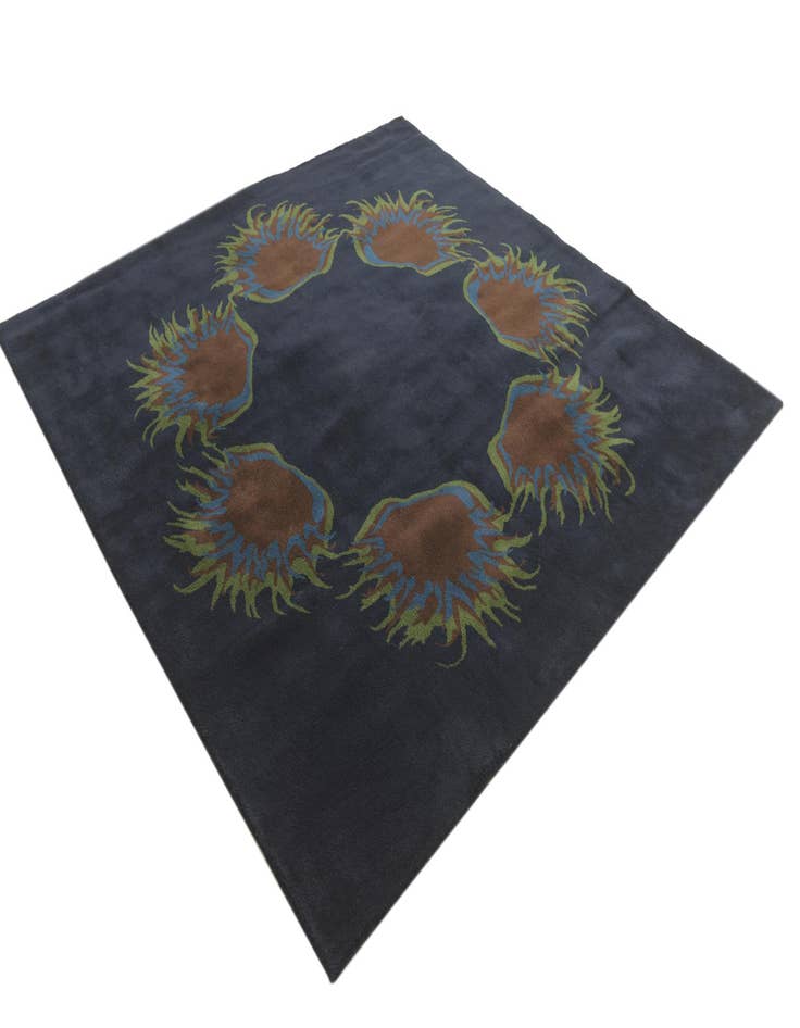 Detail image of  7' 6 x 7' 6 Luna Wool Square Rug